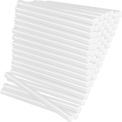 100 Stück Heißklebesticks Für Heißklebepistolen, 7 Mm X 100 Mm, Transparent, Schnelltrocknend, Heißkleber Für Heißklebepistolen, Heißklebesticks Für Diy- Und Bastelprojekte