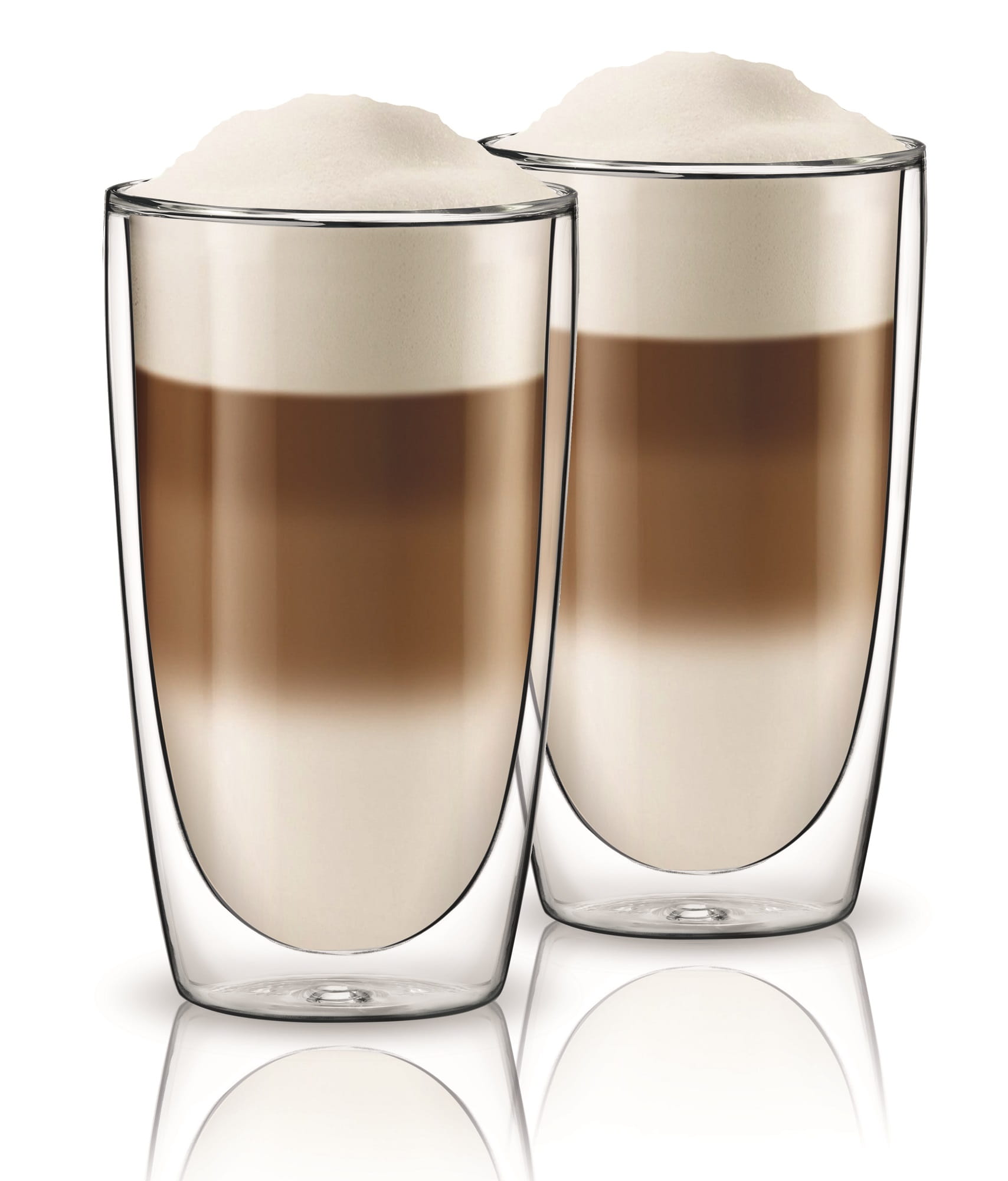 Aqualogis Thermosgläser Für Latte Macchiato, 350 Ml