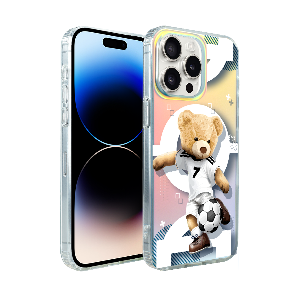 Iphone 14 Pro Max Ibizu California Sunset Hülle Mit Magsafe, Farbwechsel, Football-motiv