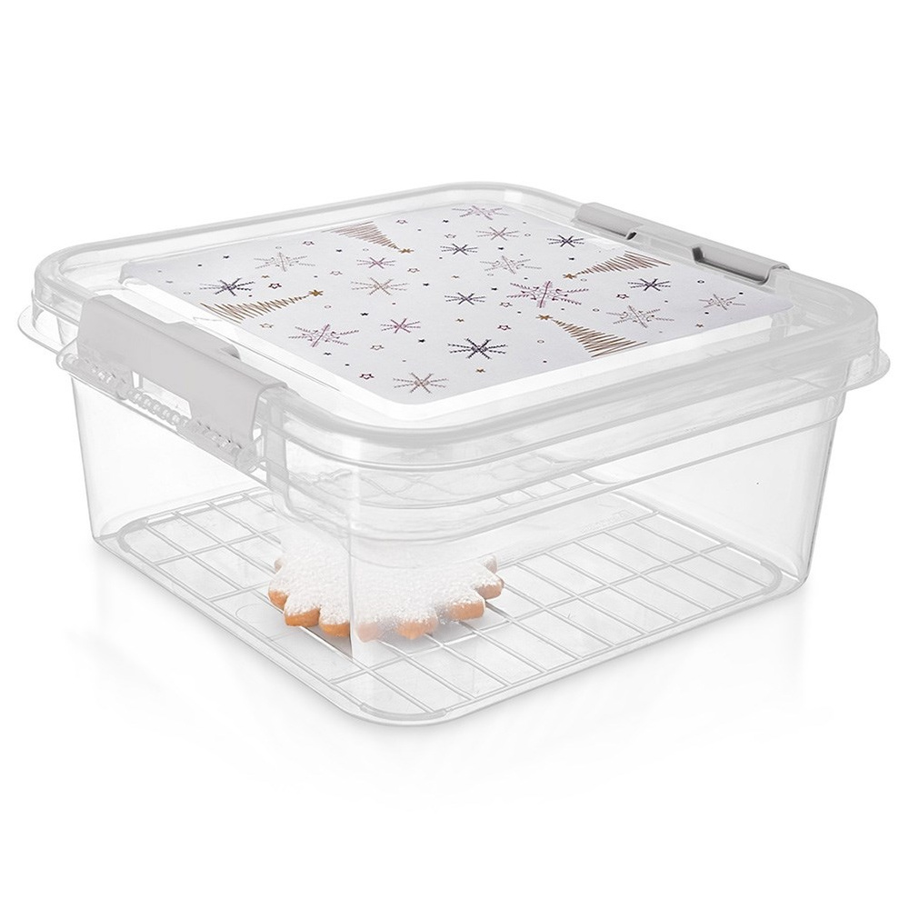 Behälter Für Kekse, Plätzchen, Lebkuchen, Geschenke Zur Aufbewahrung, 4,5 L