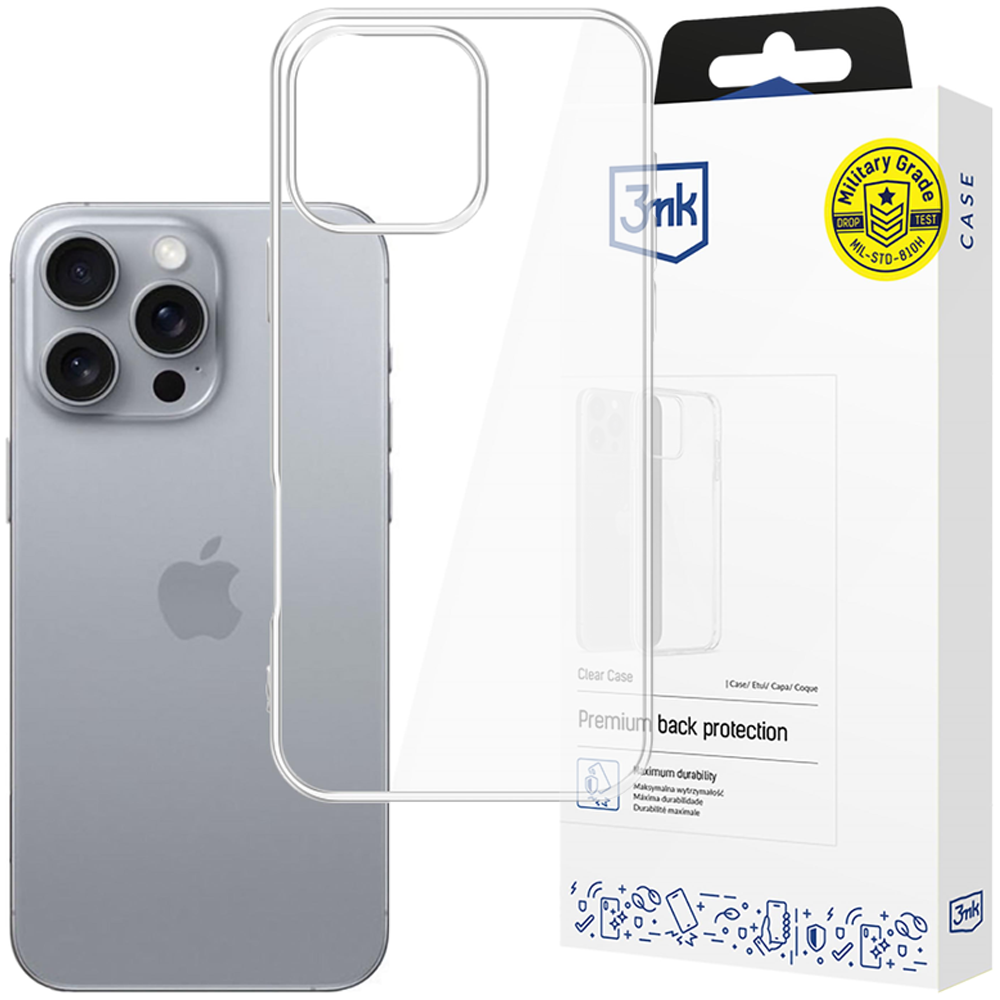 Apple Iphone 16 Pro Max - 3mk Clear Case