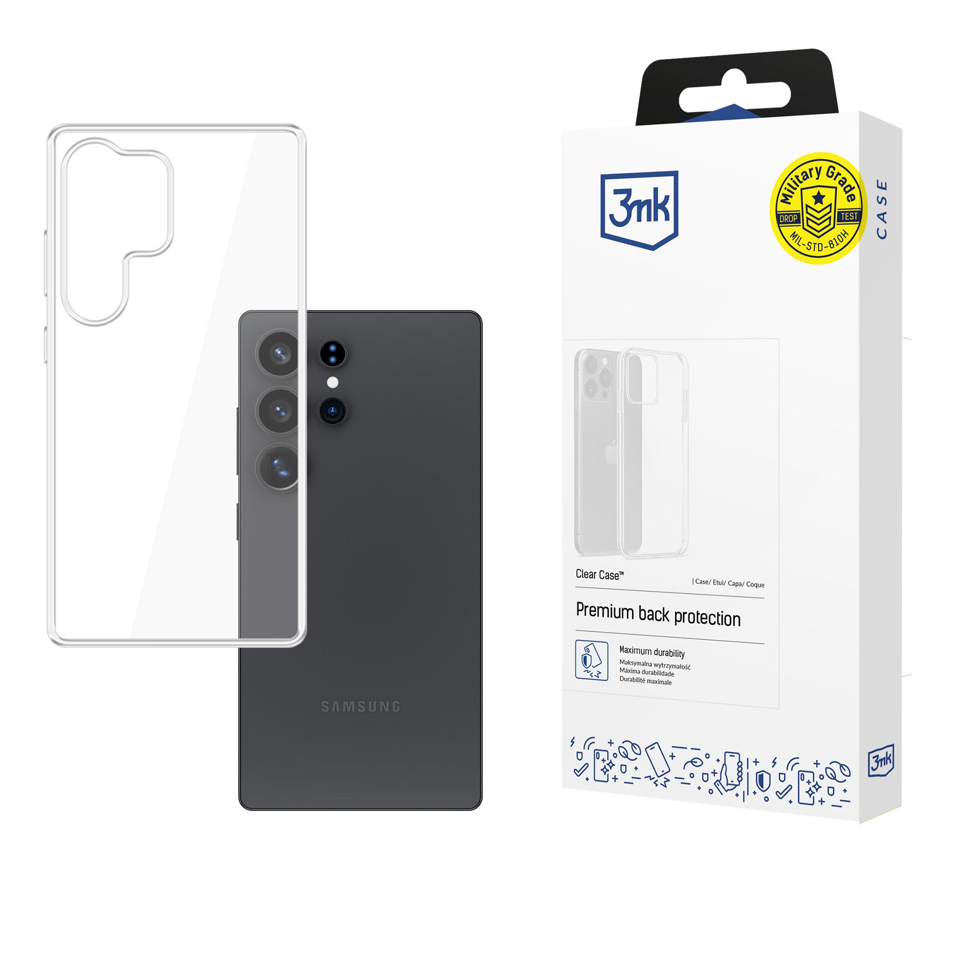 Samsung Galaxy S25 Ultra - 3mk Klarsichthülle