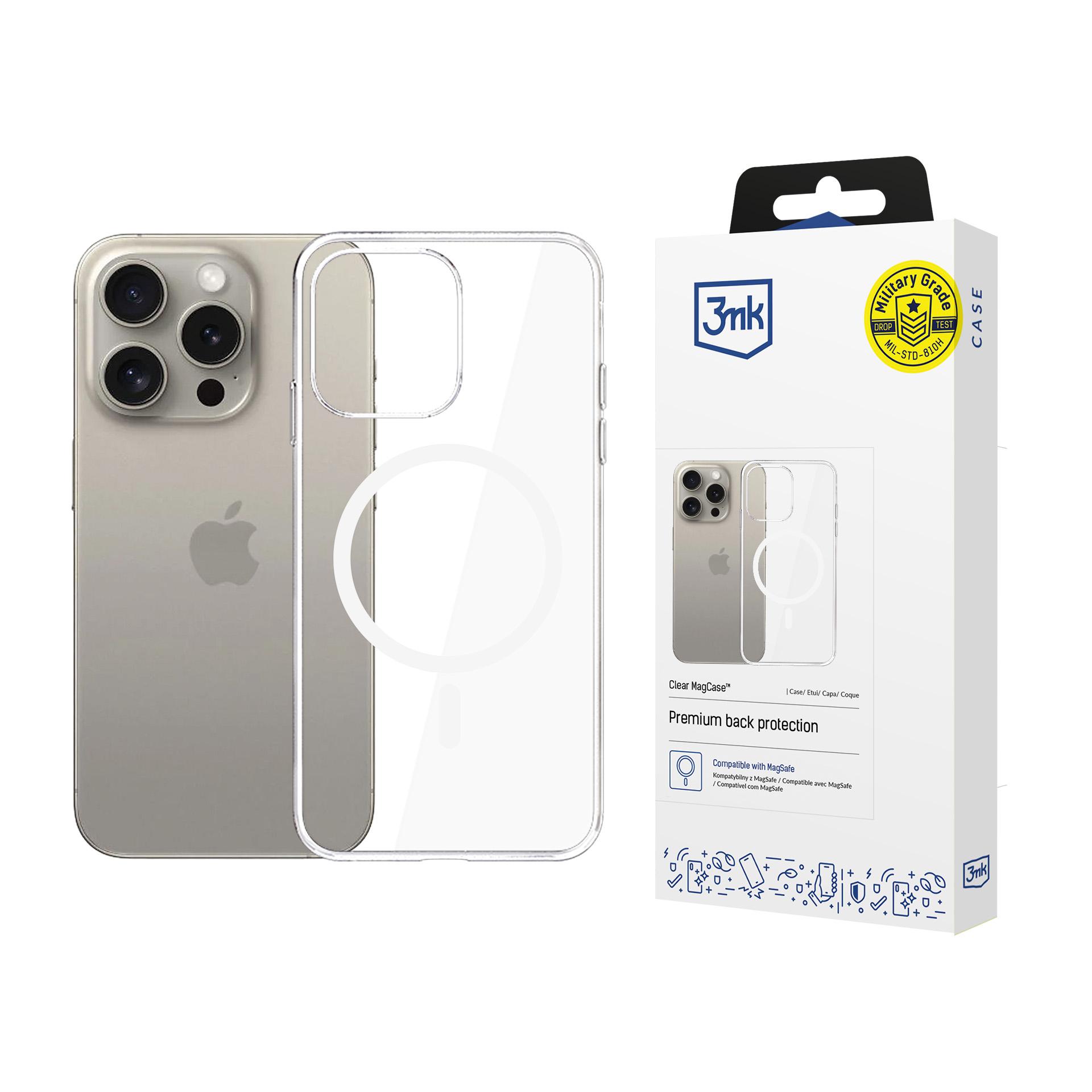 Apple Iphone 15 Pro Max - 3mk Clear Magcase