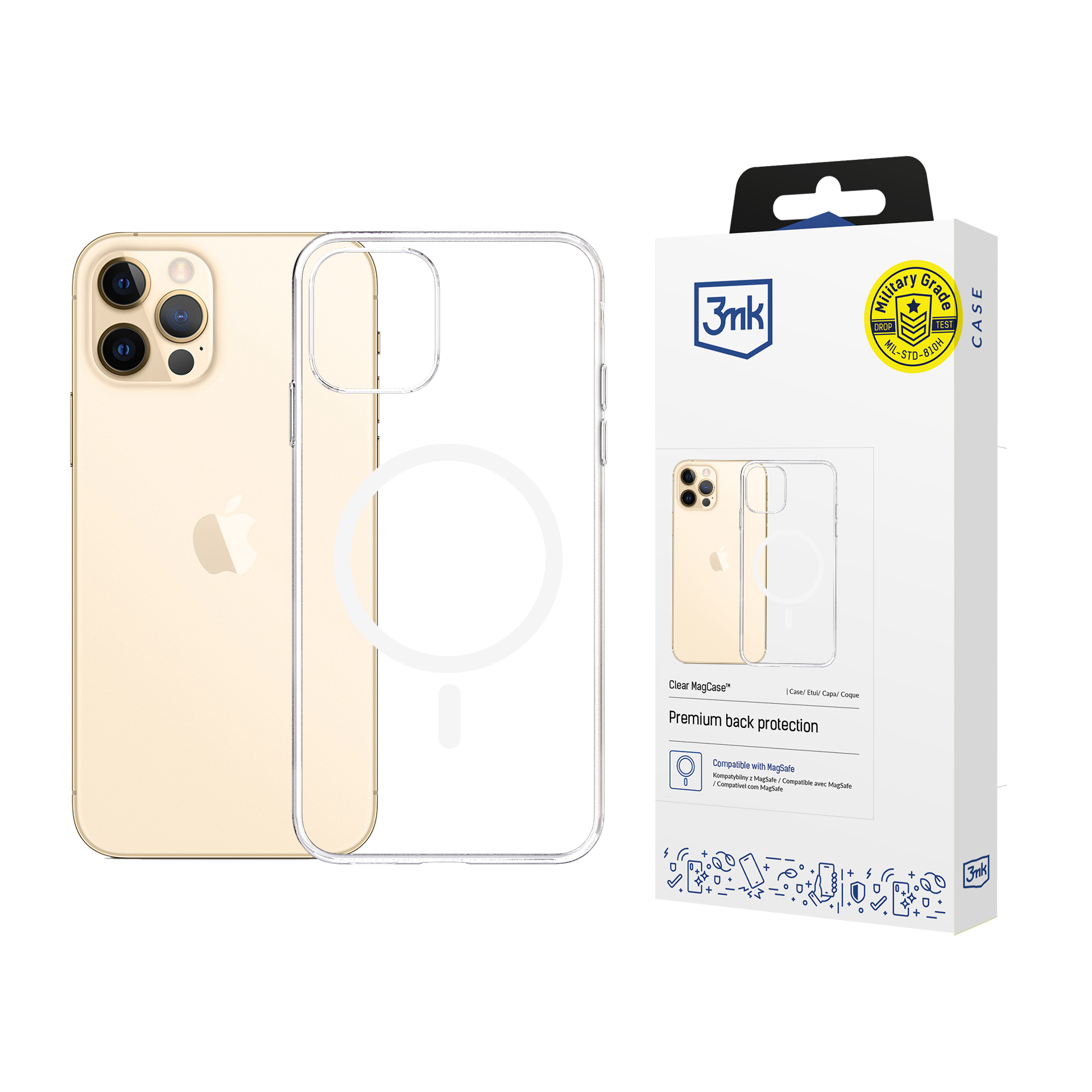 Apple Iphone 12 Pro Max - 3mk Clear Magcase