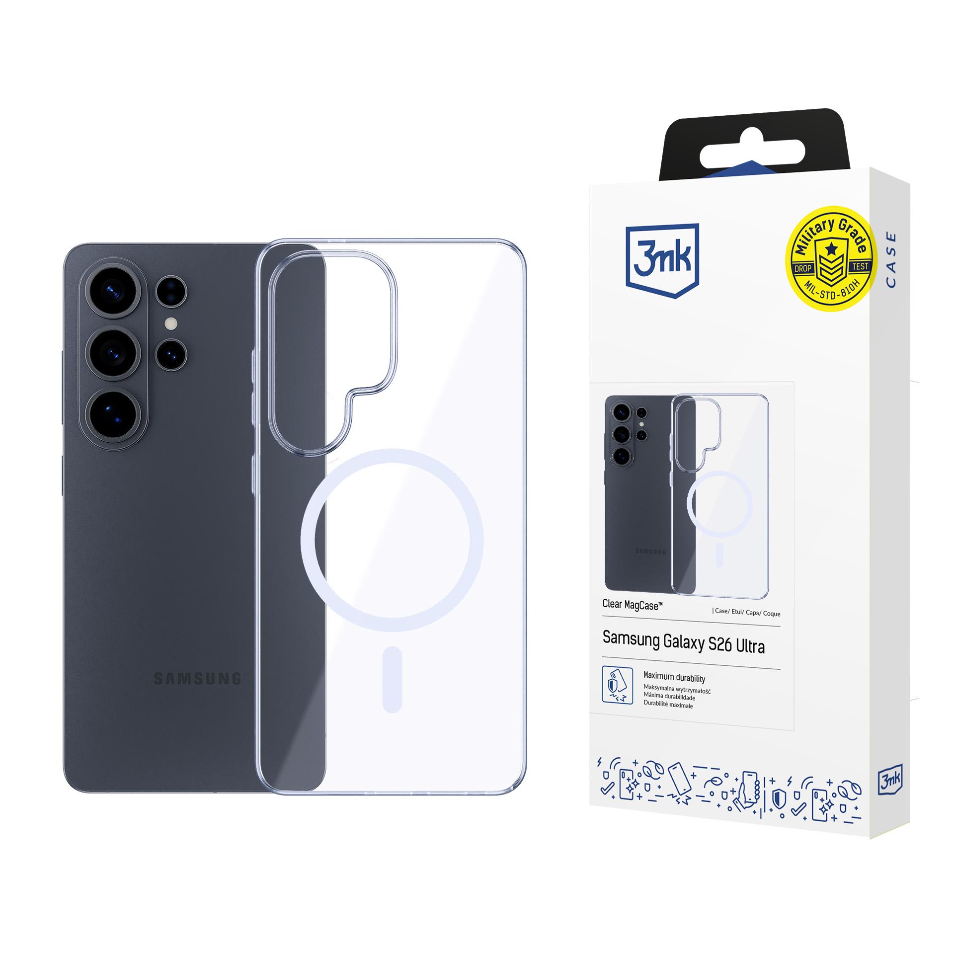 Samsung Galaxy S26 Ultra - 3mk Clear Magcase