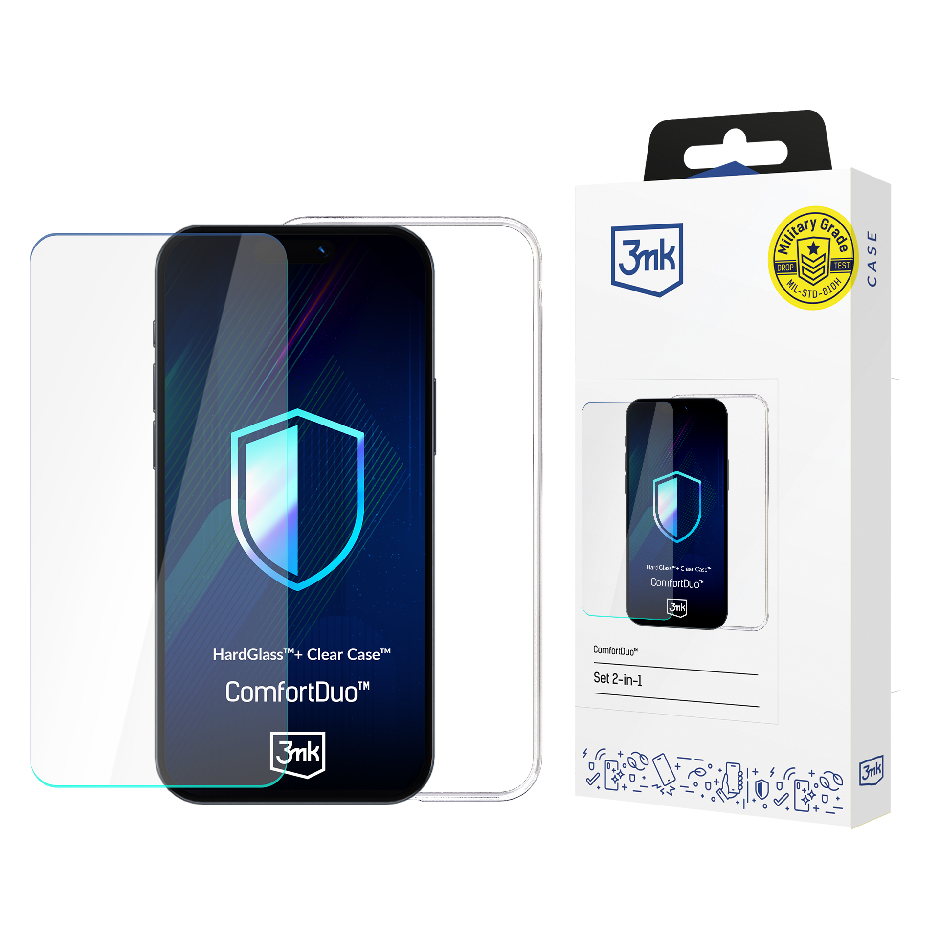 Samsung Galaxy A25 5g - 3mk Comfortduo Clear (pt)