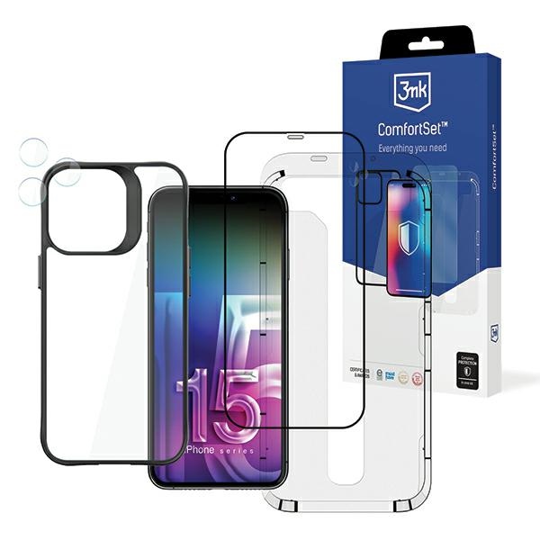 Apple Iphone 15 Pro Max - 3mk Komfortset 4 In 1