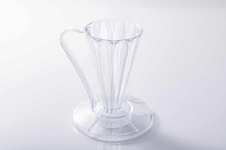 Cafec Tritan Dripper Deep27 Clear Filterkaffeemaschine