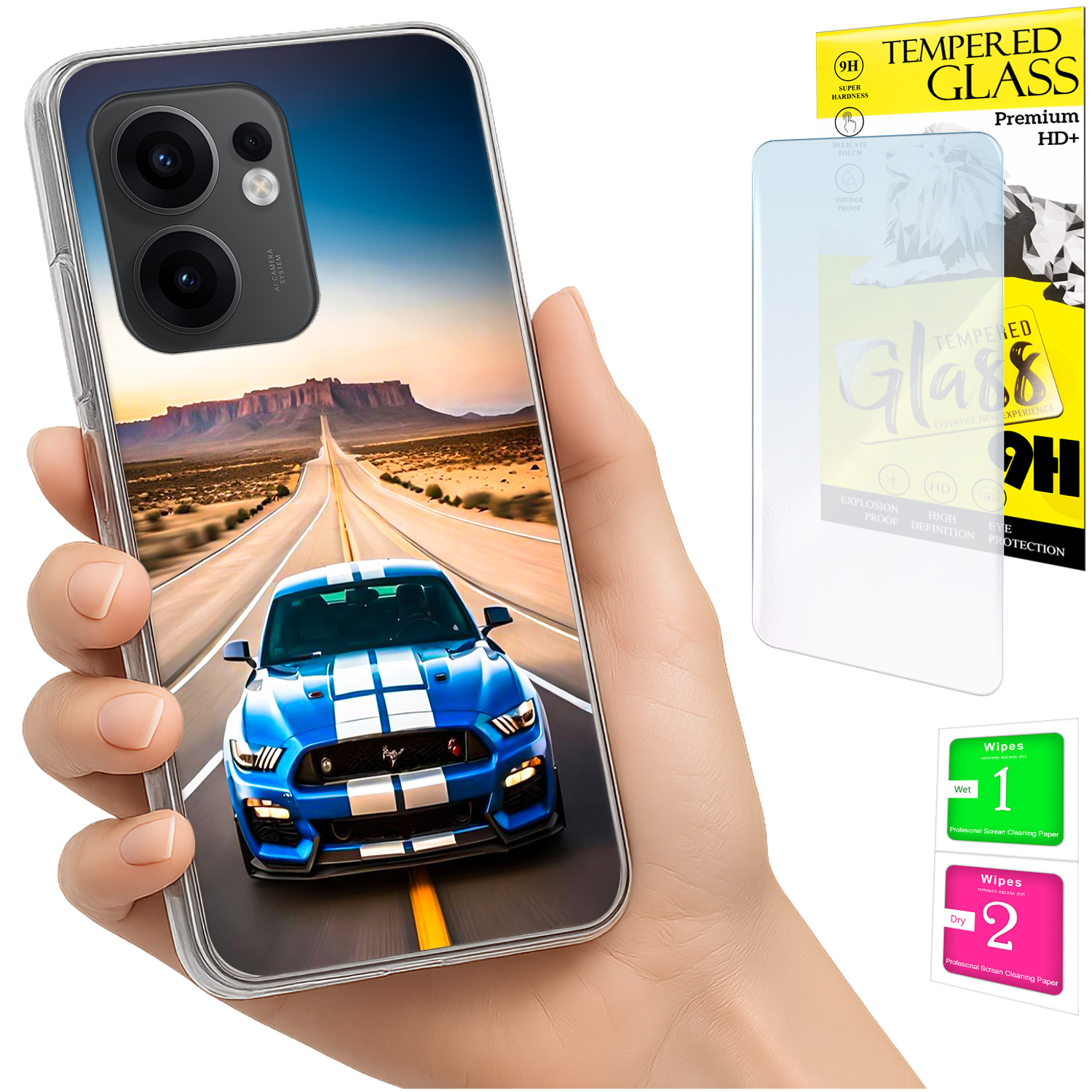 Schutzhülle Für Oppo Reno 13f 5g / 13 Fs 5g (gehäuse, Rückseite + Glas)