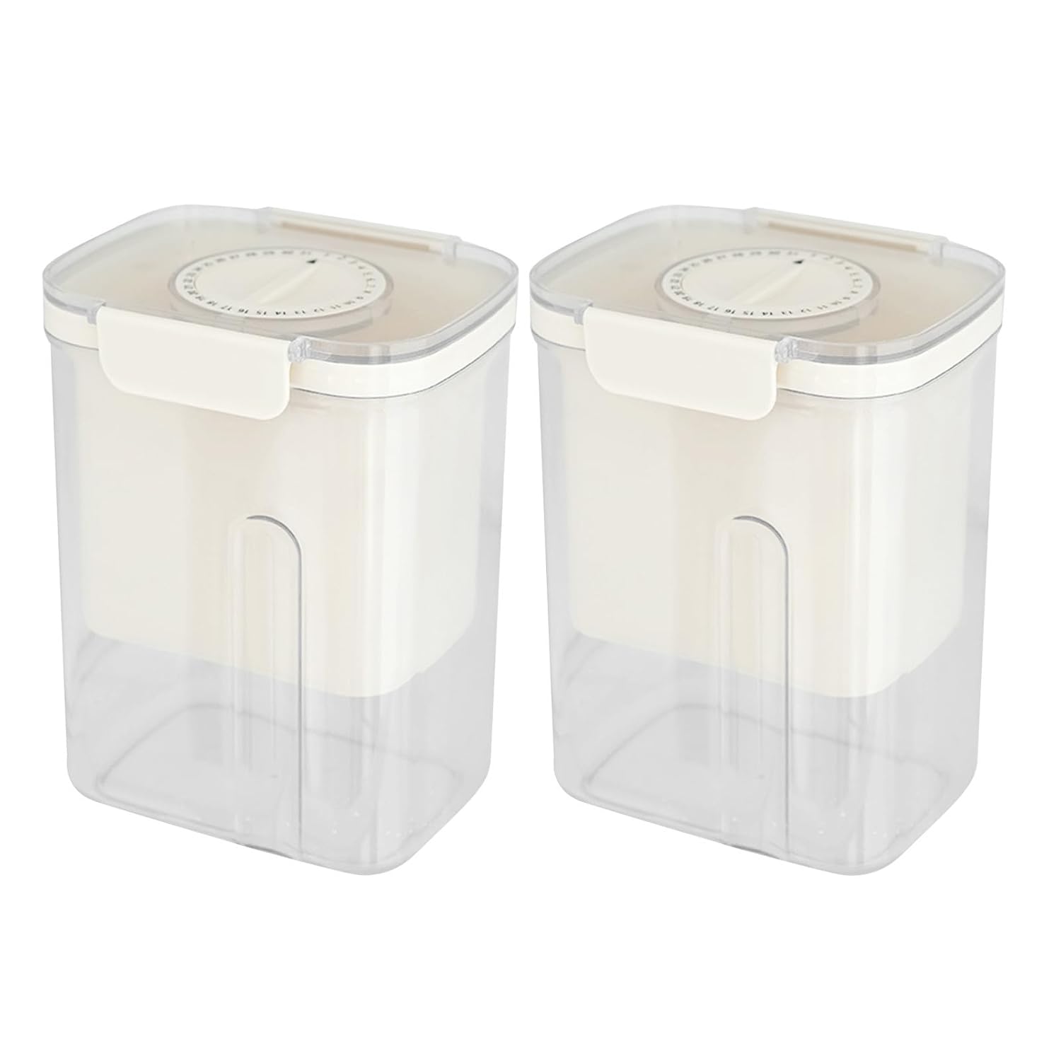2 Stück Joghurt Molke Separator Aus Edelstahl Und Kunststoff Multifunktionales Griechisches Joghurtsieb Mit Deckel Leicht Zu Reinigen Für Hausgemachte Mahlzeiten
