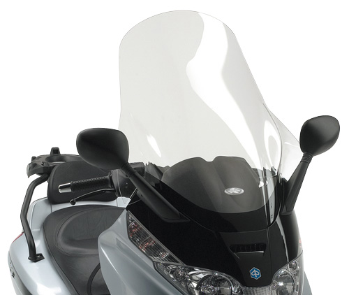 Kappa Windschutzscheibe Für Piaggio X-evo 125/250/400 (07-11), X8 125/150/200/250/400 (04-10), 80 X 60 Cm, Transparent