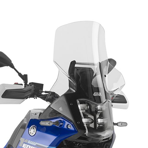 Kappa 2025/11 Windschutzscheibe Yamaha Tenere 700 '25-'26 (62,5 X 44,5 Cm) Mit Klarem Scheinwerferdeckel (13,5 Cm Höher Als Das Original)