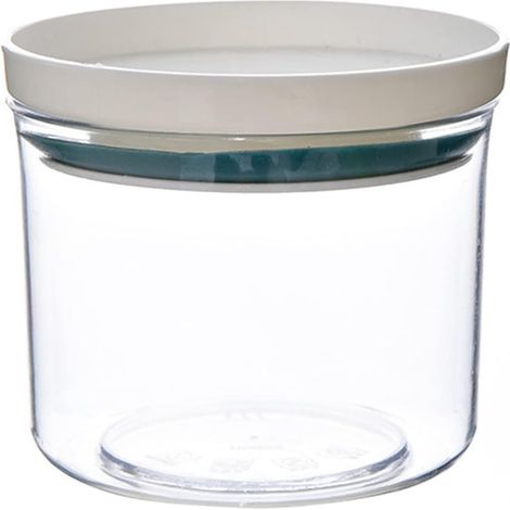 Feuchtigkeitsbeständiges, Durchsichtiges Kunststoffgefäß Mit Deckel, Aufbewahrungsbox Für Müsli In Einem Aufbewahrungsorganizer (250 Ml)
