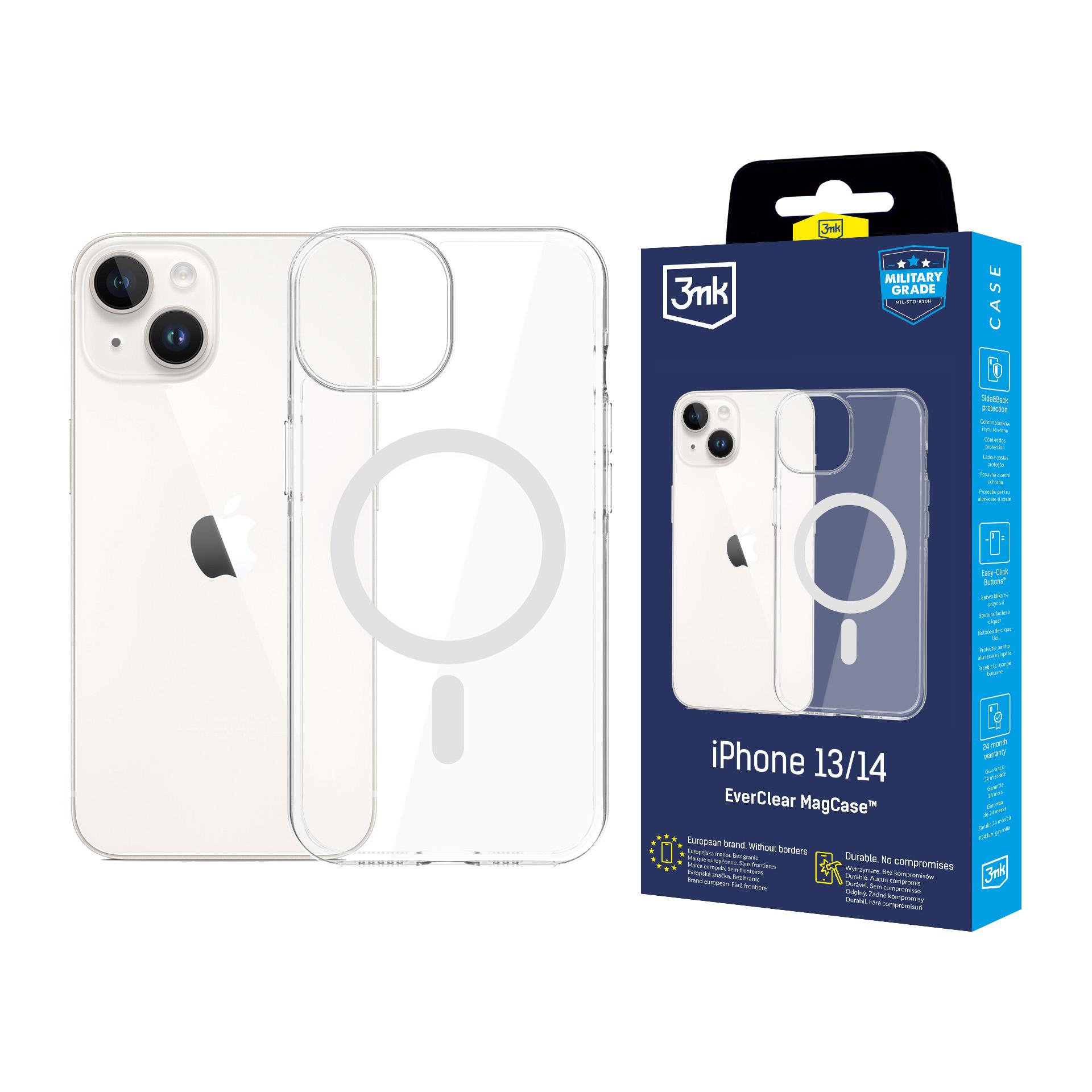 Apple Iphone 13/14 - 3mk Everclear Magcase