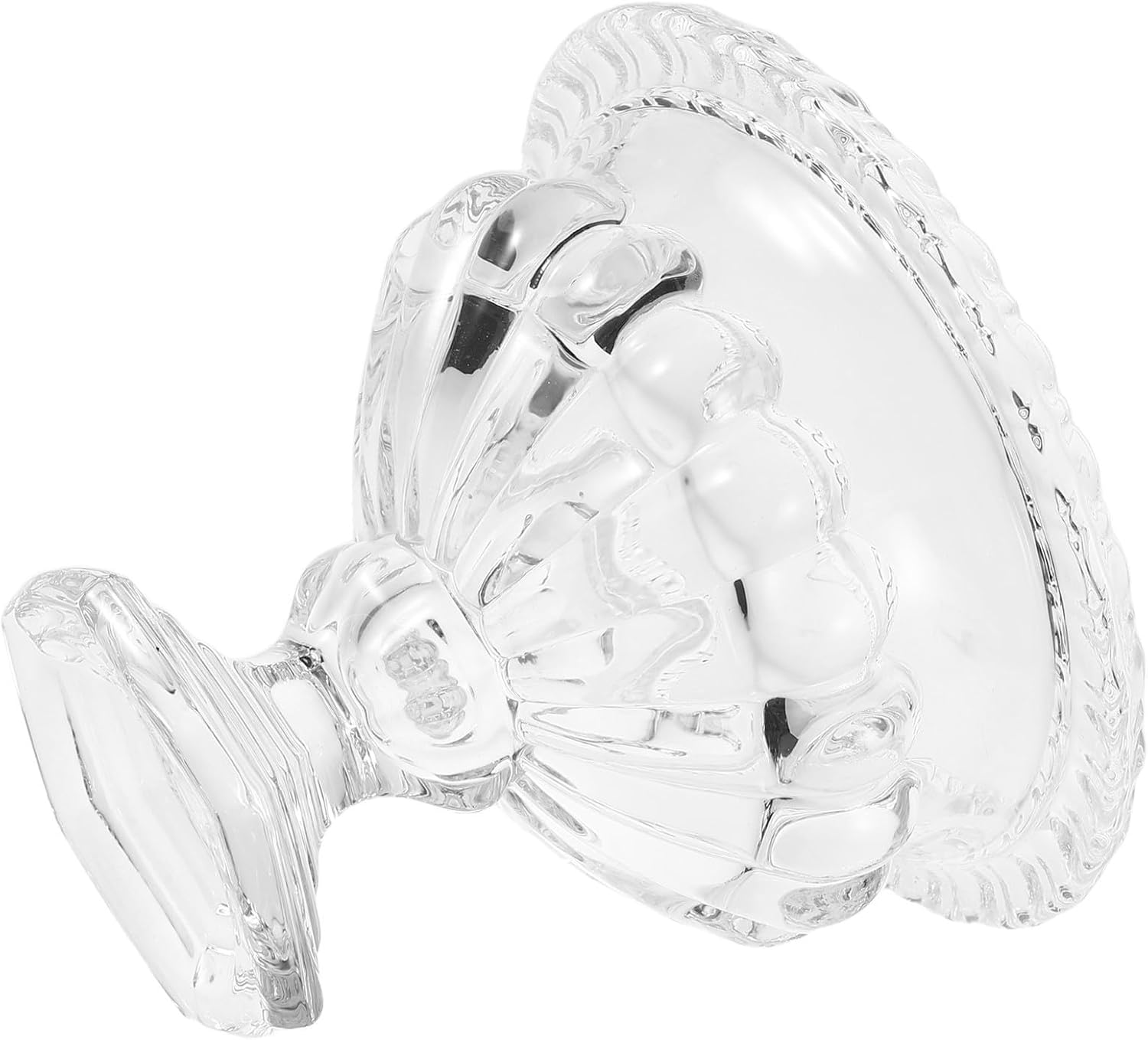 Glas Dessertgläser Im Europäischen Stil Mit Fuß Elegante Eisbecher Für Sommerferien Langsam Schmelzende Eiscremeschale Einfache Reinigung Für Familienfeiern