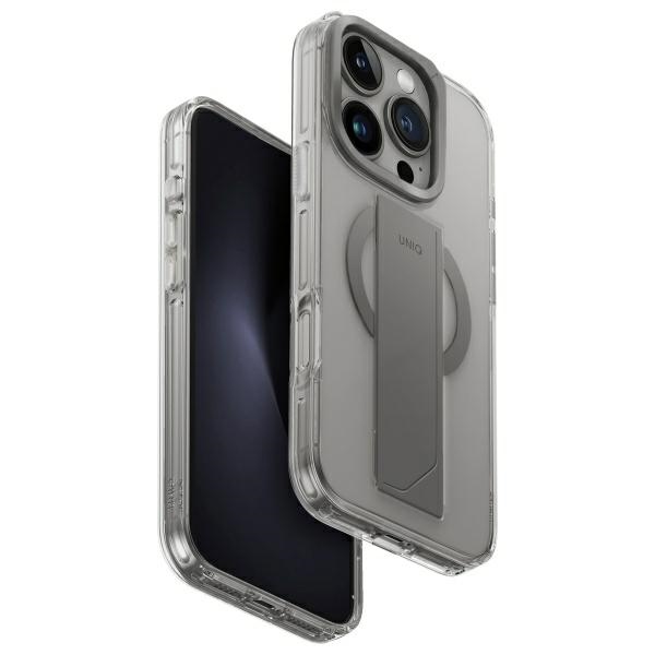 Uniq Heldro Max Iphone 16 Pro 6,3" Magclick Ladehülle, Transparent/klar, Durchscheinend