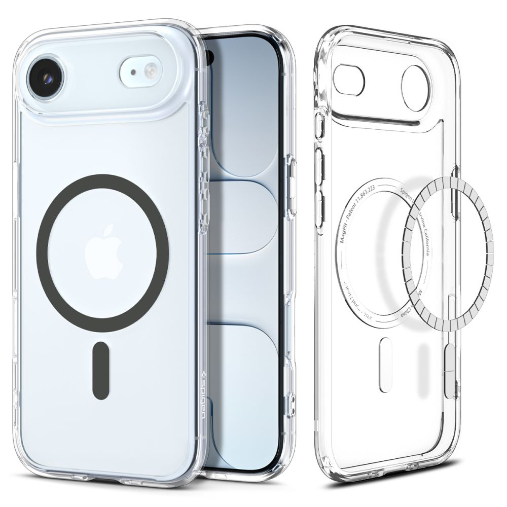 Iphone 17 Air Ultra Hybrid Magsafe Schutzhülle – Transparentgrau
