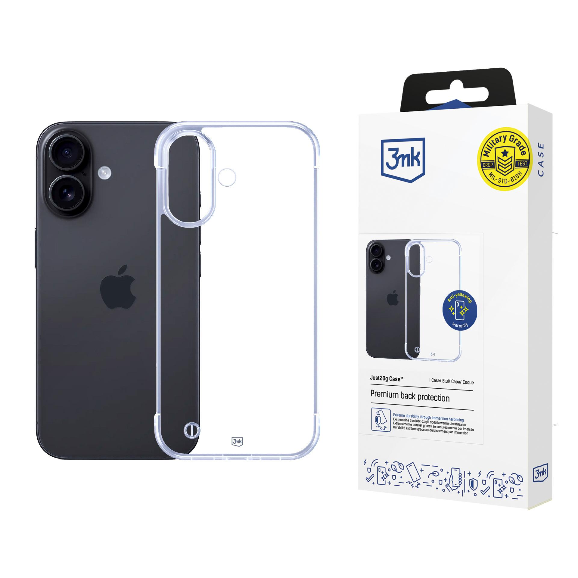Apple Iphone 16 Plus - 3mk Just20g Klarsichthülle