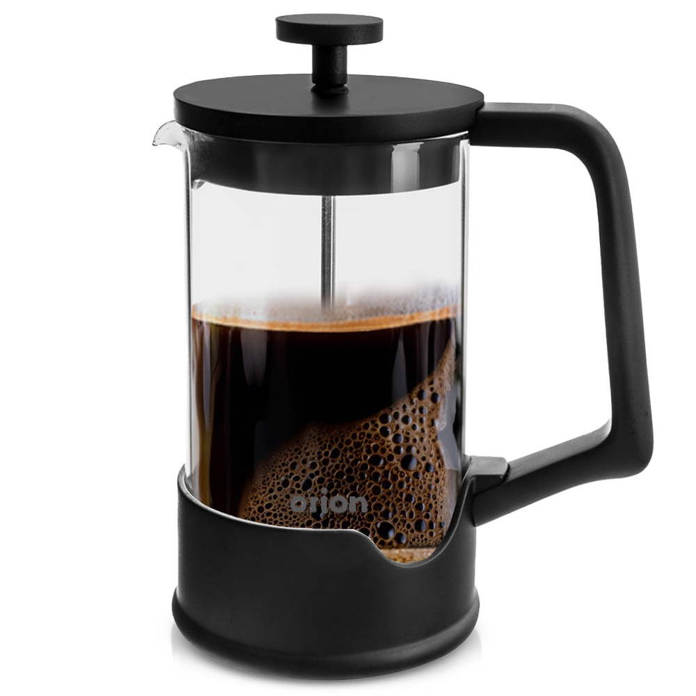 Kaffeekanne Mit Stempel Und Sieb Für Kaffee, Tee Und Kräuter, 400 Ml