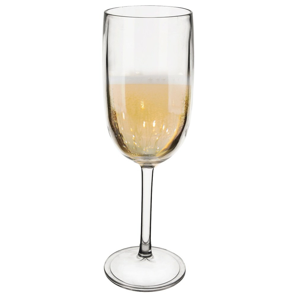Kunststoffglas Für Wein Oder Champagner, Bruchsicher, Wiederverwendbar, 200 Ml