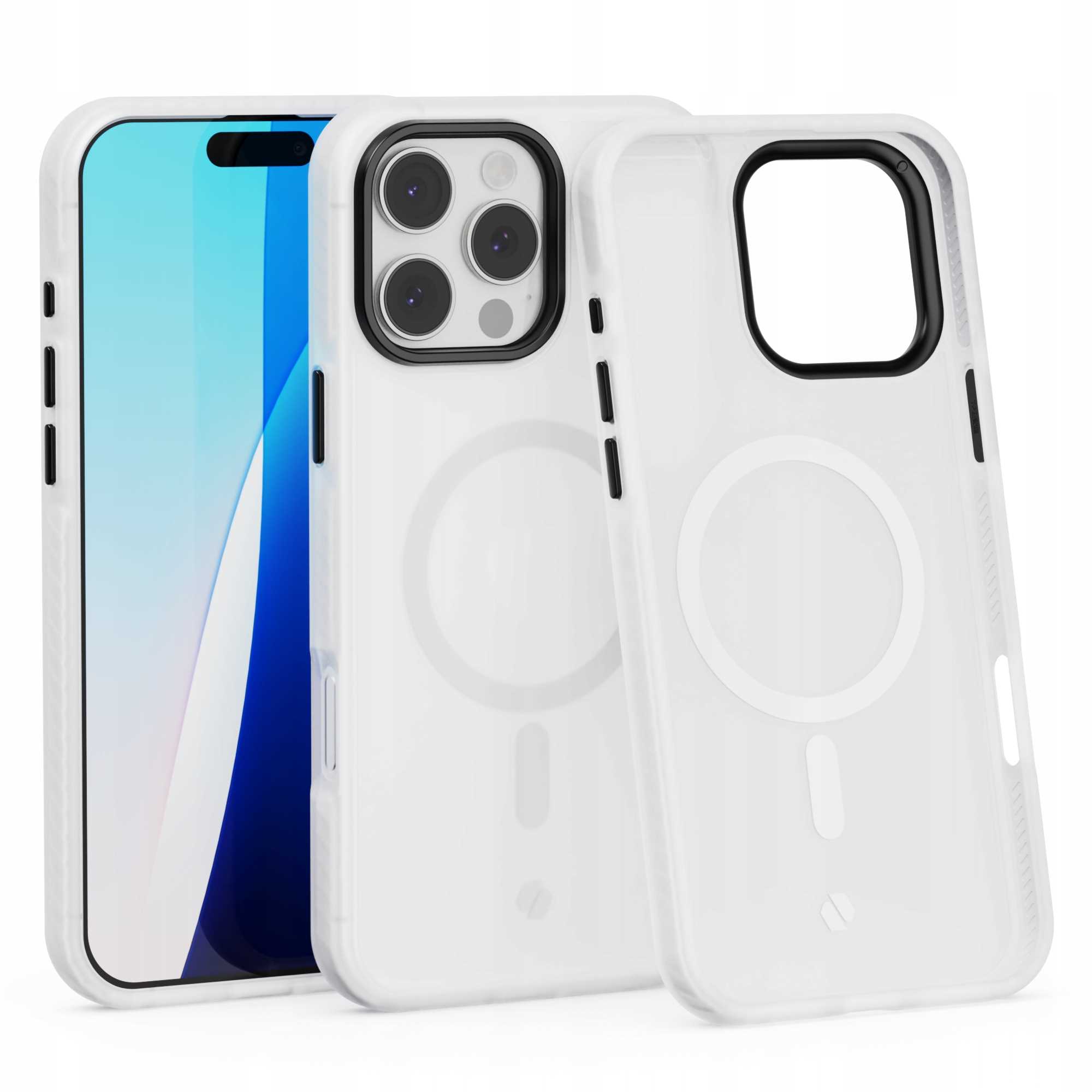 Spacecase Hybrid Fusion Mag Iphone 16 Pro Max Durchsichtig