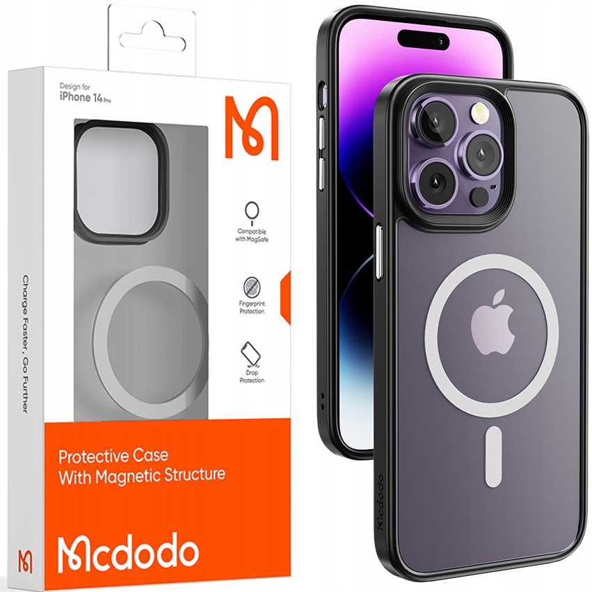 Mcdodo Magnetische Klarsichthülle, Verstärkt Für Magsafe Iphone 14 Plus