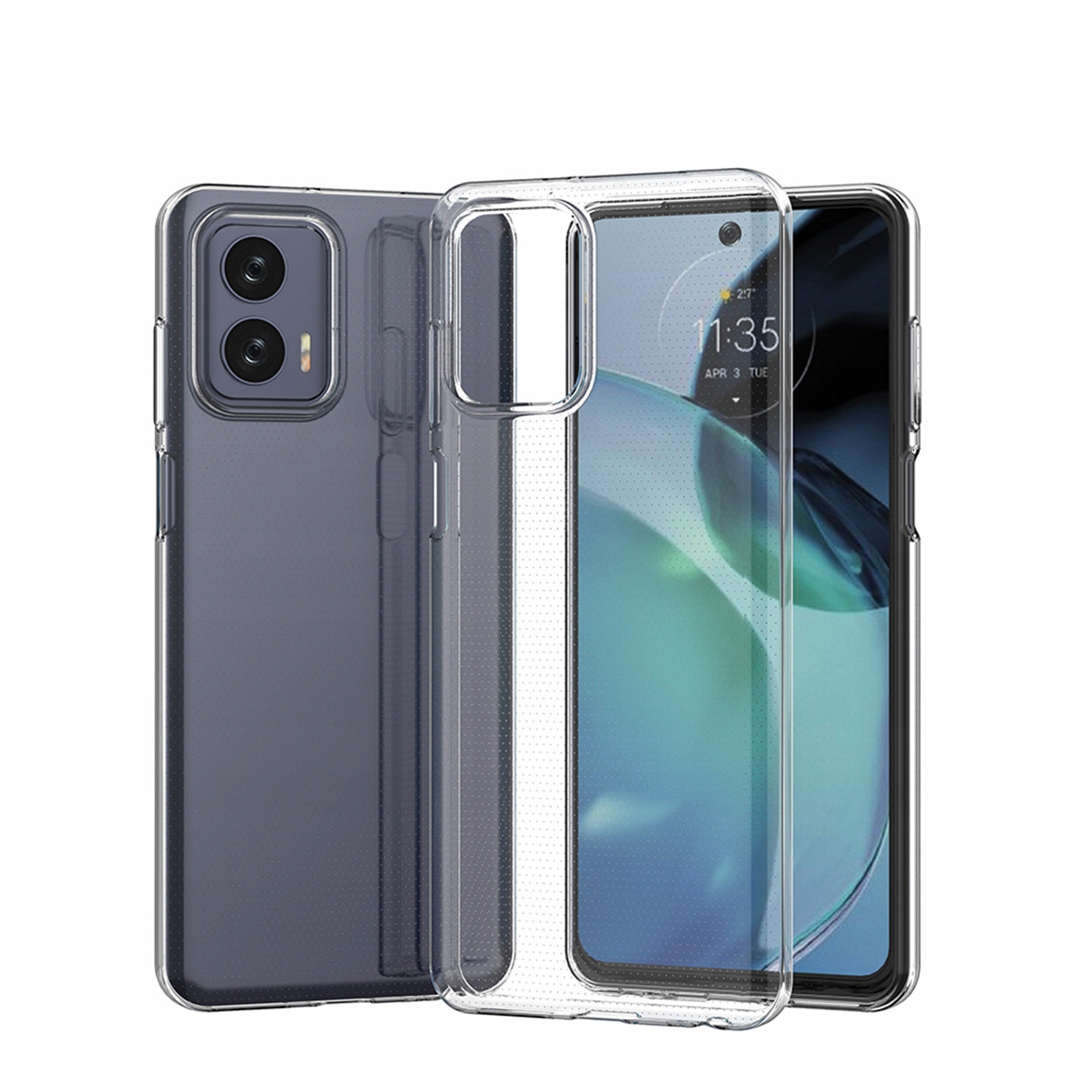 Ultraklare 0,5-mm-schutzhülle Für Motorola Moto G73 5g – Dünne, Transparente Hülle