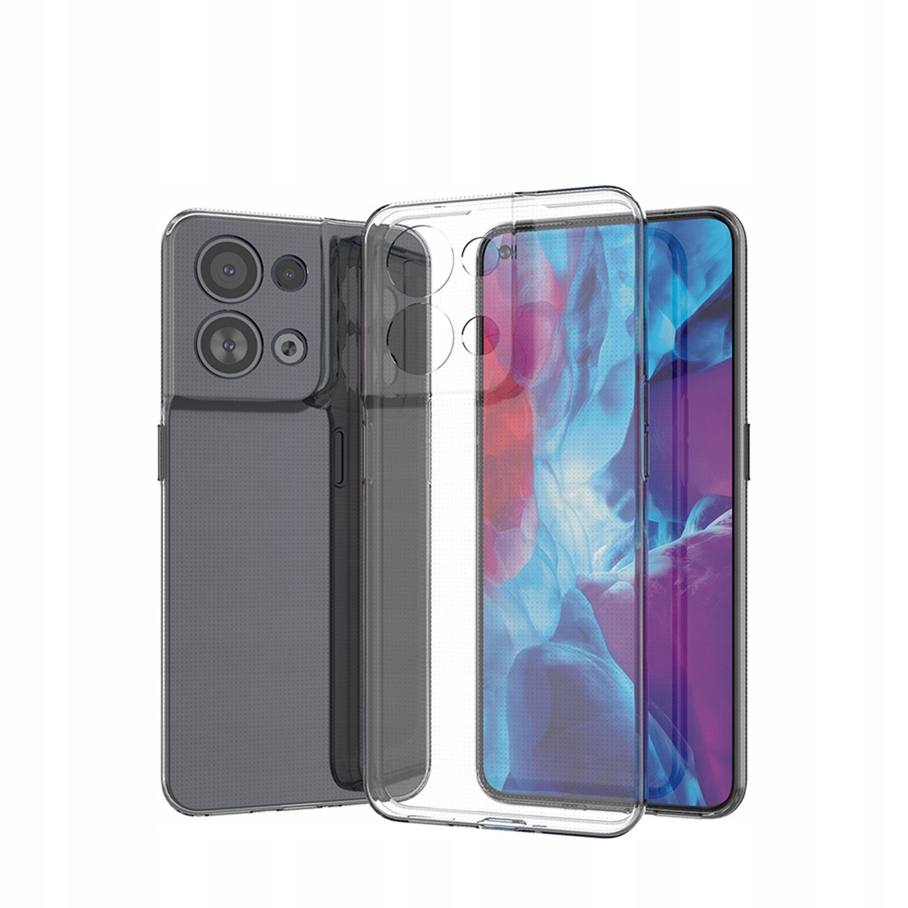 Ultra Clear 0,5 Mm Oppo Reno 8 Pro Hülle – Dünne, Transparente Schutzhülle