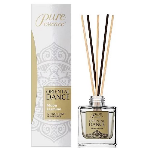 Duftdiffusor – Orientalischer Jasminduft Pure Essense – Entspannung Und Raumerfrischung – Mit 75 Ml Duftstäbchen