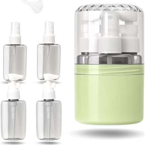 4-in-1 Reisespender, Tragbare, Nachfüllbare Flaschen Für Shampoo, Lotion, Creme Und Duschgel, Auslaufsicheres Design, Geeignet Für Reisen Und Urlaub
