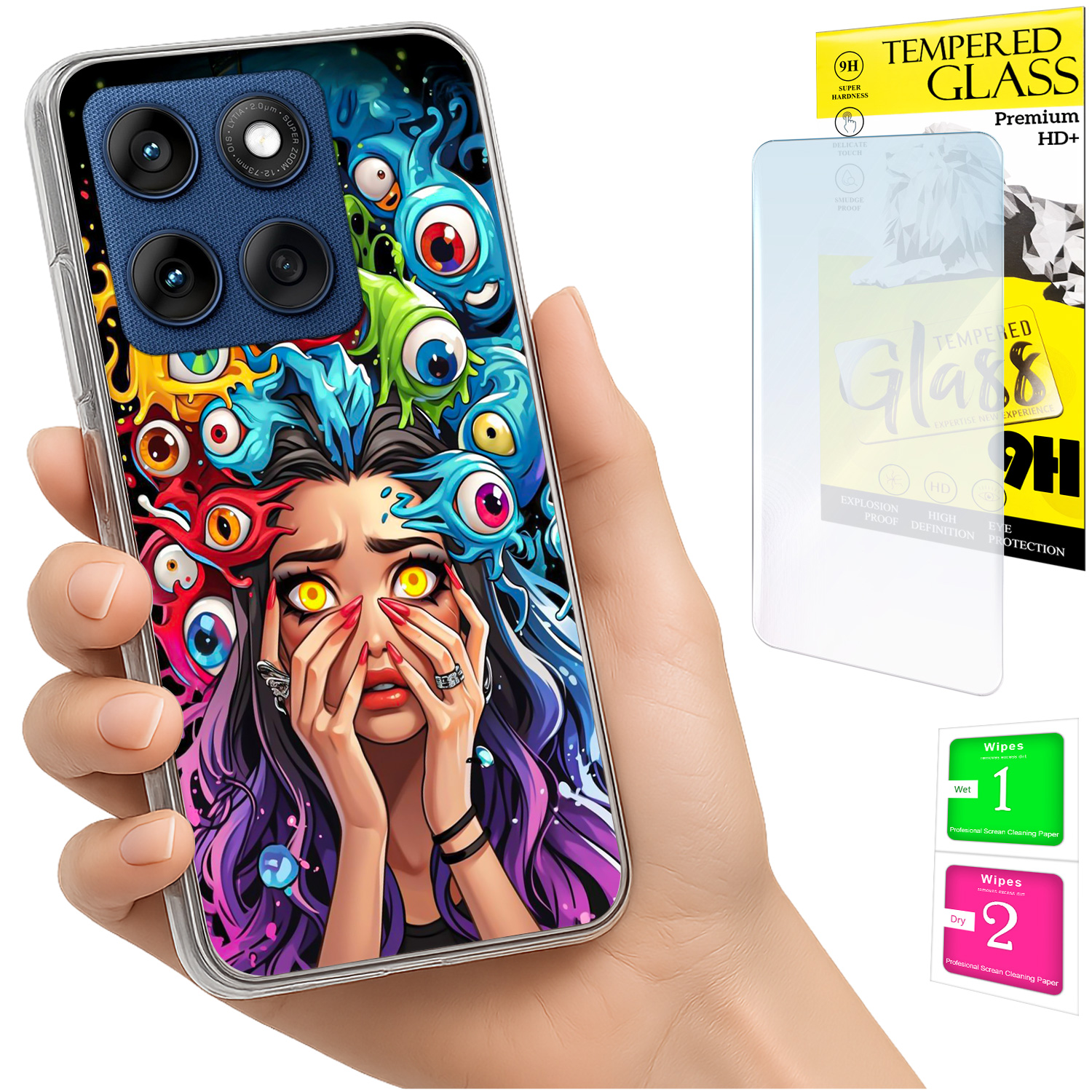 Schutzhülle Für Motorola Edge 60 Fusion / Edge 60 Foto, Rückseite Mit Glas