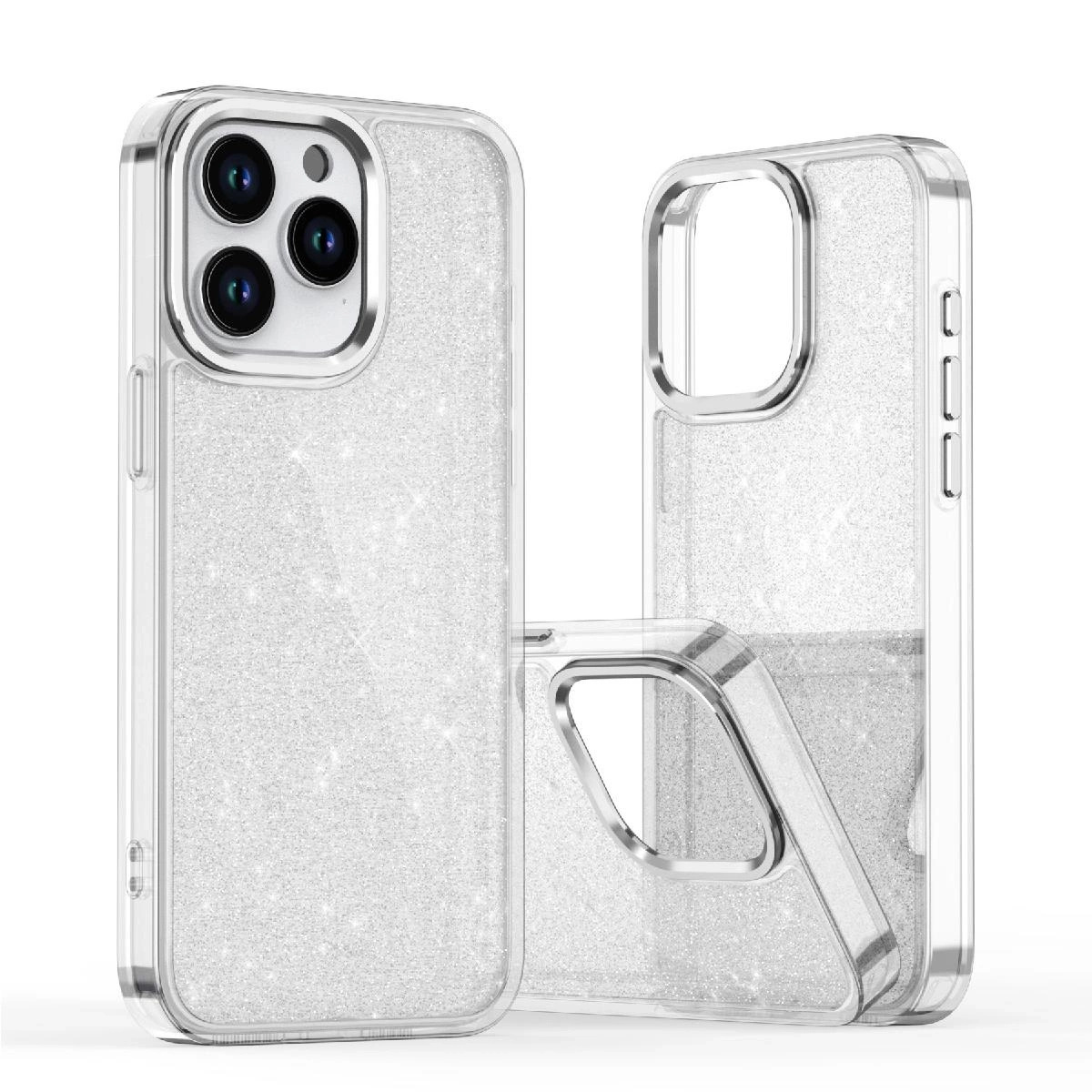 Samsung Galaxy S25 Edge Glitzerhülle – Transparent