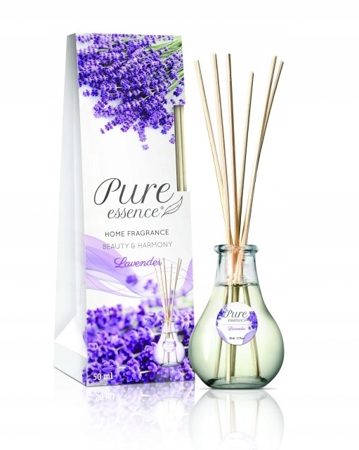 Pure Essence Lavendel 50 Ml Aroma-diffusor Mit Duftstäbchen