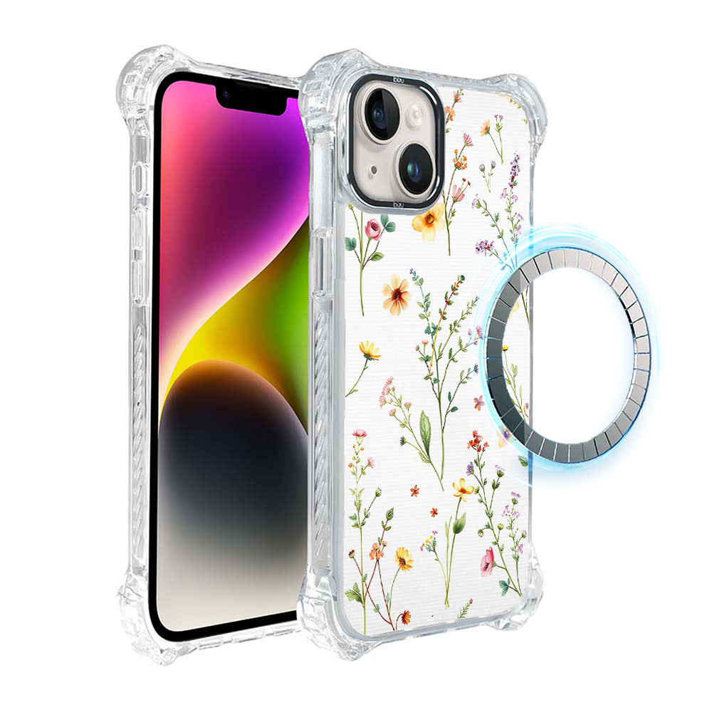 Iphone 14 Plus Ibizu Dropguard Ultra Hülle Mit Magsafe, Pastel Bloom, Summer Bouquet
