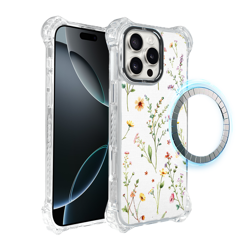 Iphone 16 Pro Max Ibizu Dropguard Ultra Hülle Mit Magsafe, Pastel Bloom, Summer Bouquet