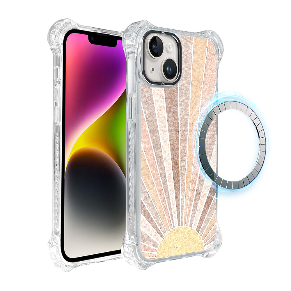 Iphone 14 Ibizu Dropguard Ultra Hülle Mit Magsafe, Boho, Sunrise