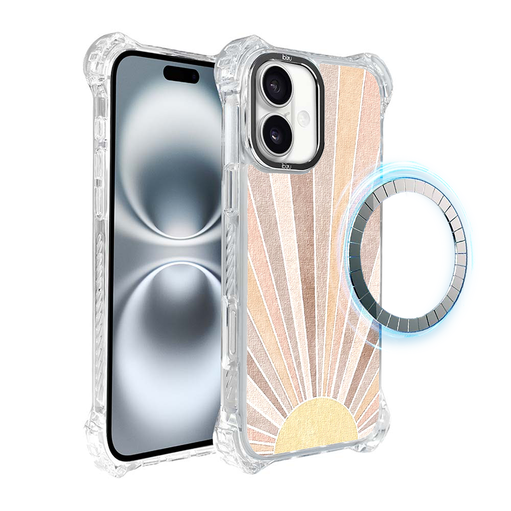 Iphone 16 Ibizu Dropguard Ultra Hülle Mit Magsafe, Boho, Sunrise