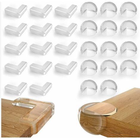 Eckenschutz Für Babytische, 28-teiliges Set, Ecken- Und Kantenschutz, Eckenschutz Für Tisch- Und Möbelecken