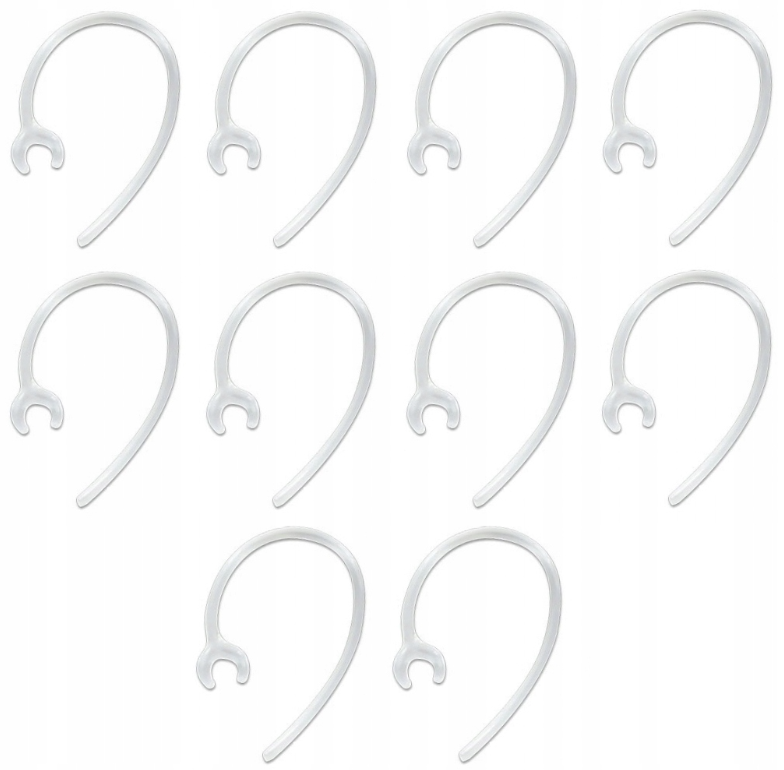 Samsung Hm1200 Kopfhörerhalterungsclip 6 Mm, 10er-set, Transparent