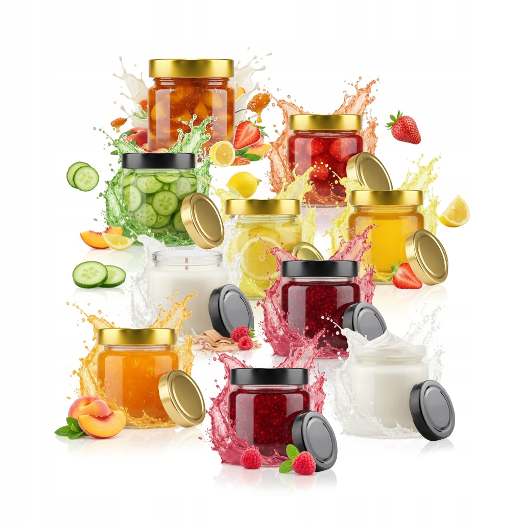 Set Mit 20 Atena-gläsern À 225 Ml Für Kerzen, Marmelade, Hochzeitsgeschenke, + Deckel