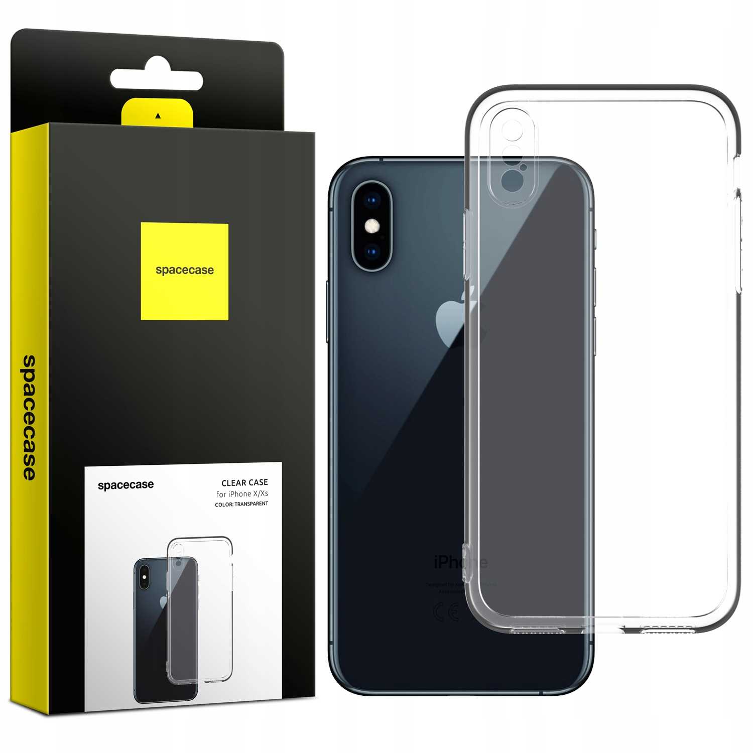 Spacecase Klarsichthülle Für Iphone X/xs