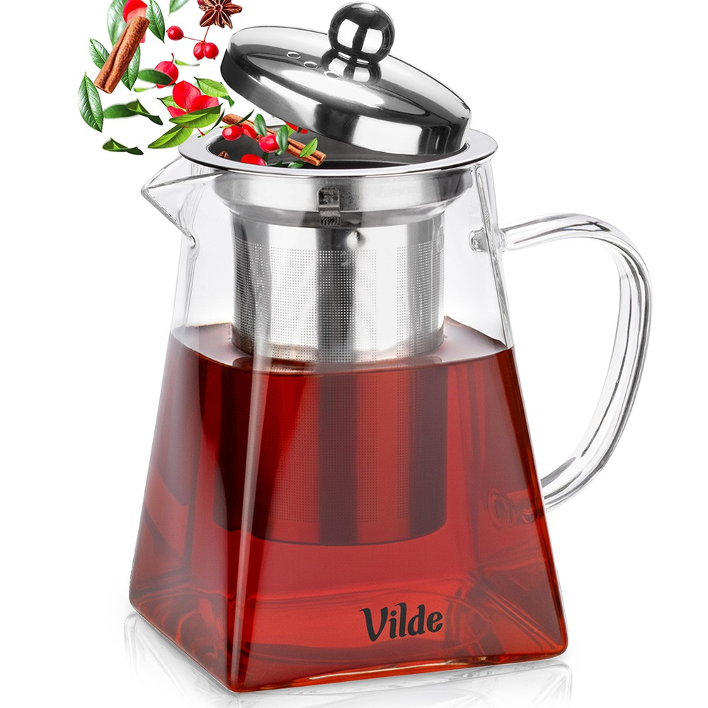 Teekanne Mit Teesieb Zur Zubereitung Von Kräutertee 730 Ml