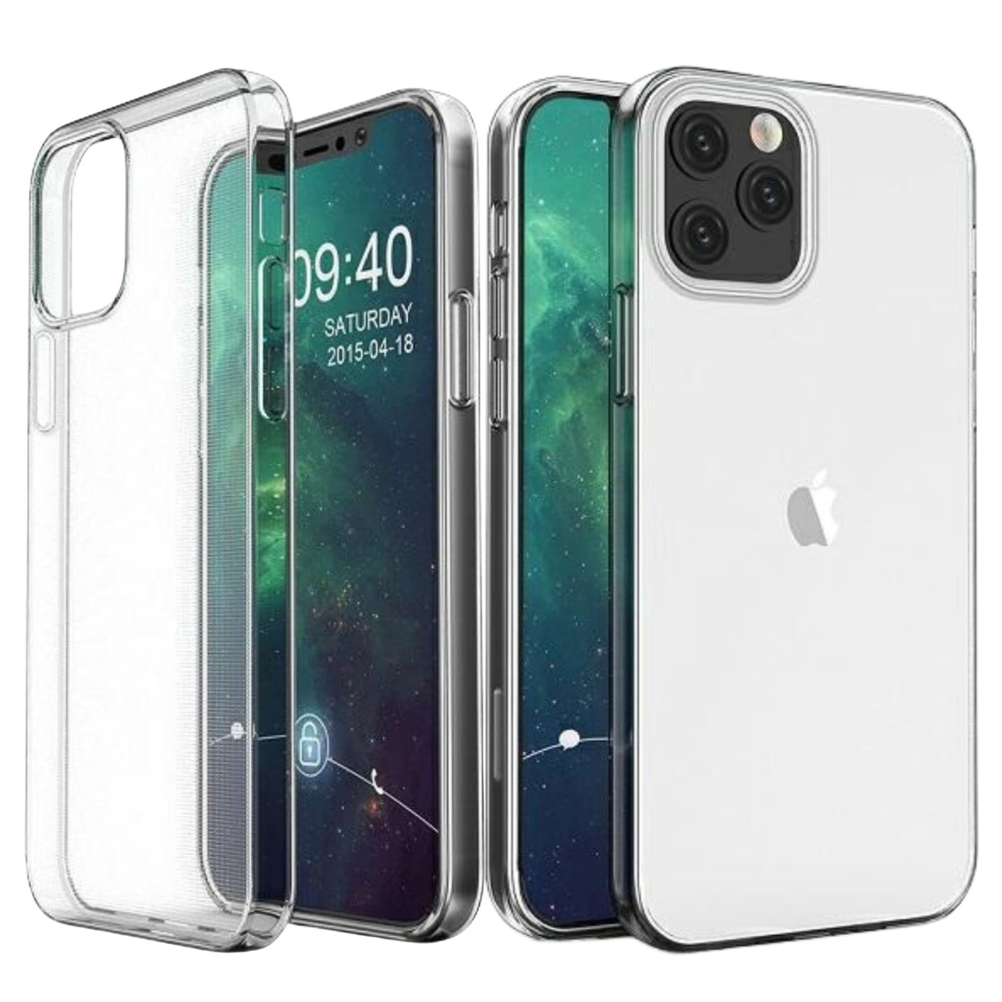 Beline Clear Case Iphone 15 Plus 6,7 Zoll, Transparent, 1 Mm
