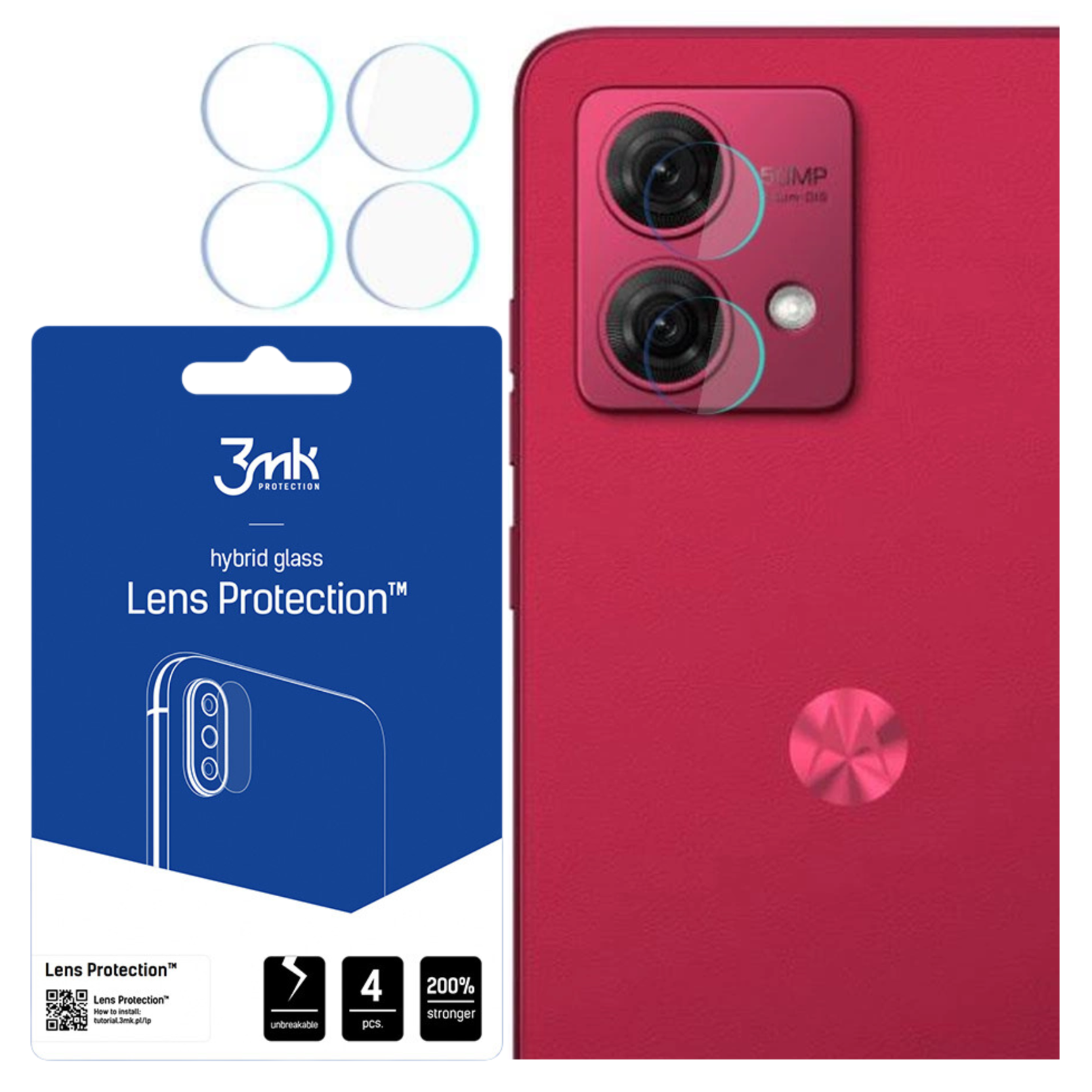 Motorola Moto G84 5g - 3mk Linsenschutz