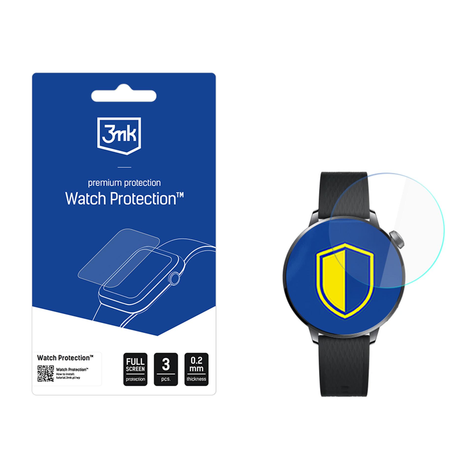 Oneplus Watch 3 (43 Mm) – 3mk-schutzhülle Mit Arc