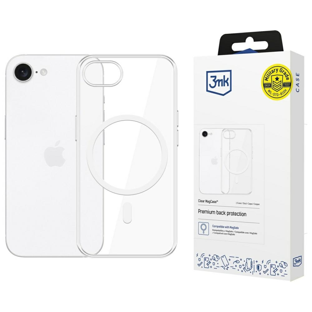 Iphone 16e 3mk Clear Magsafe Hülle