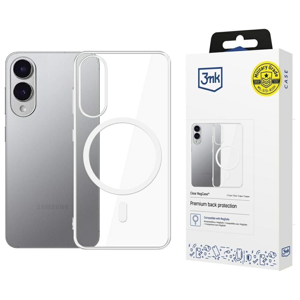 Schutzhülle Für Samsung Galaxy S25 3mk Magsafe Transparent