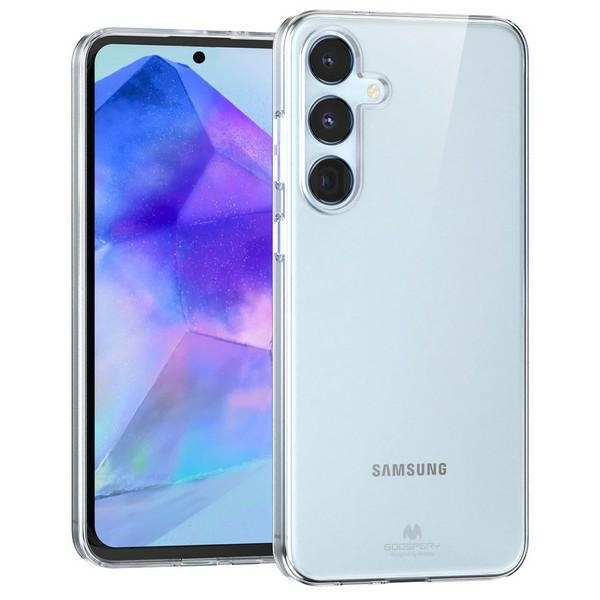 Samsung Galaxy A55 5g Mercury Jelly Clear Hülle Transparent