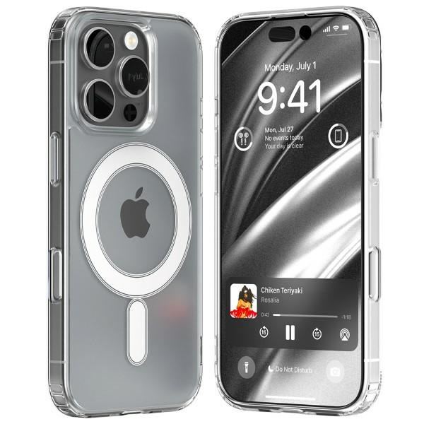 Iphone 16 Pro Mercury Magsafe Jelhard Hülle Transparent