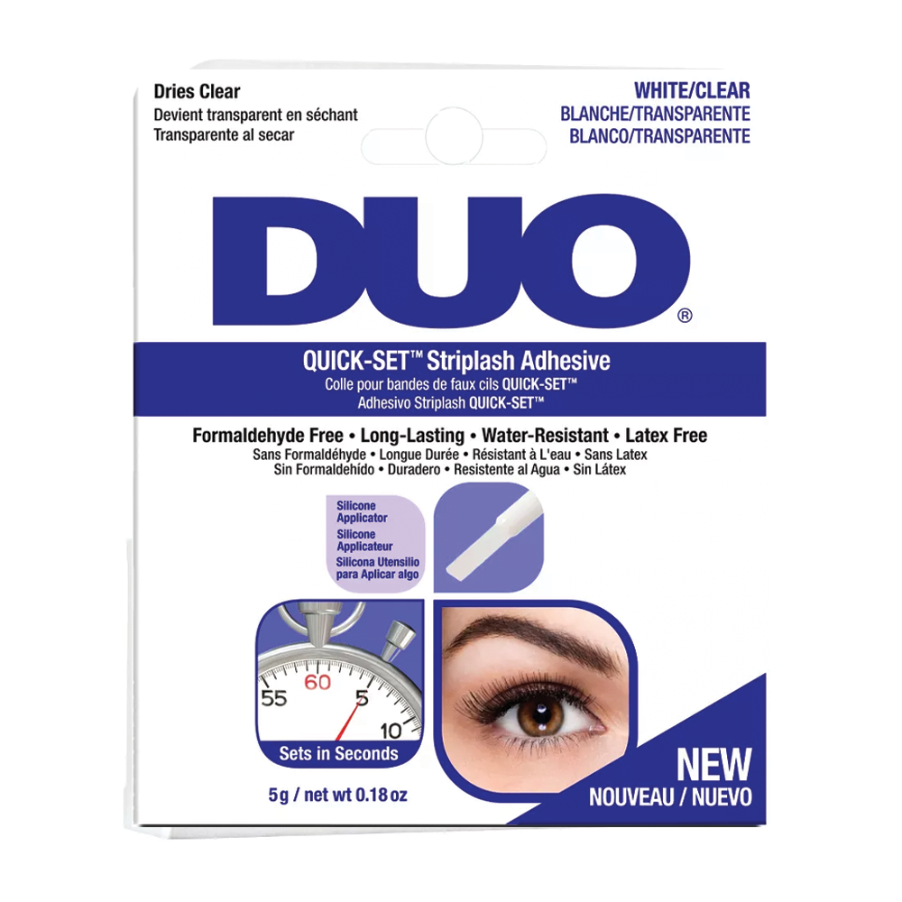 Ardell Duo Quick-set Farbloser Wimpernkleber, Schnelltrocknend, 5 G